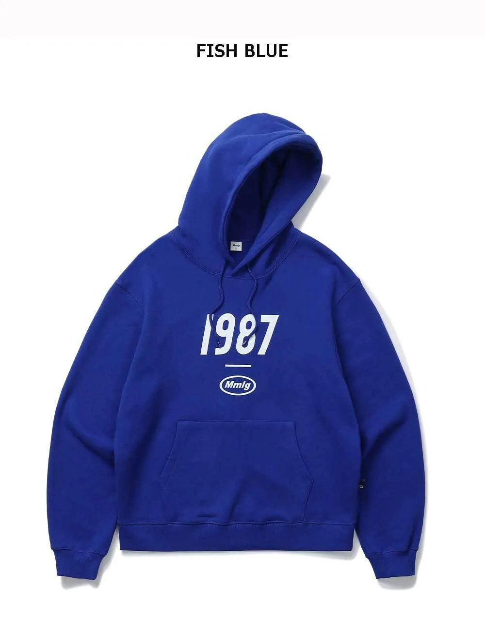 87MM  |Street Style Long Sleeves Plain Cotton Logo Hoodies