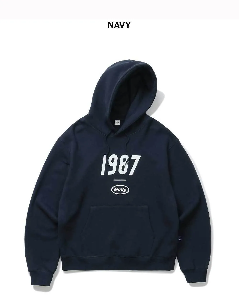 87MM  |Street Style Long Sleeves Plain Cotton Logo Hoodies