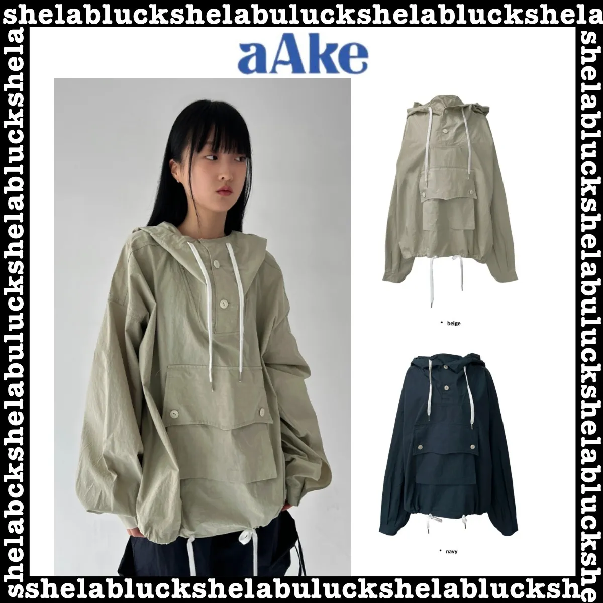 AAKE  |Street Style Long Sleeves Plain Hoodies & Sweatshirts