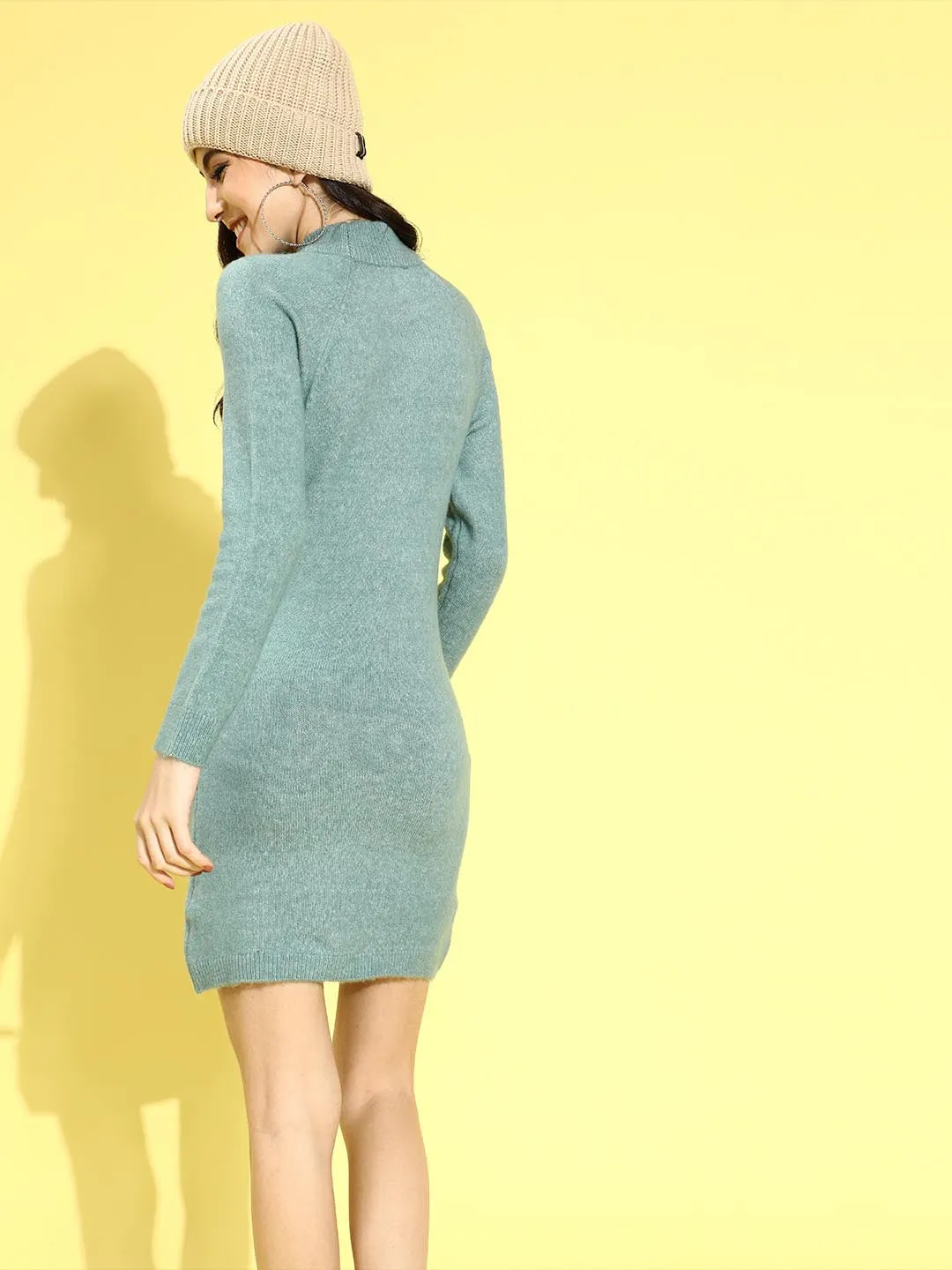 Acrylic Sweater Dress