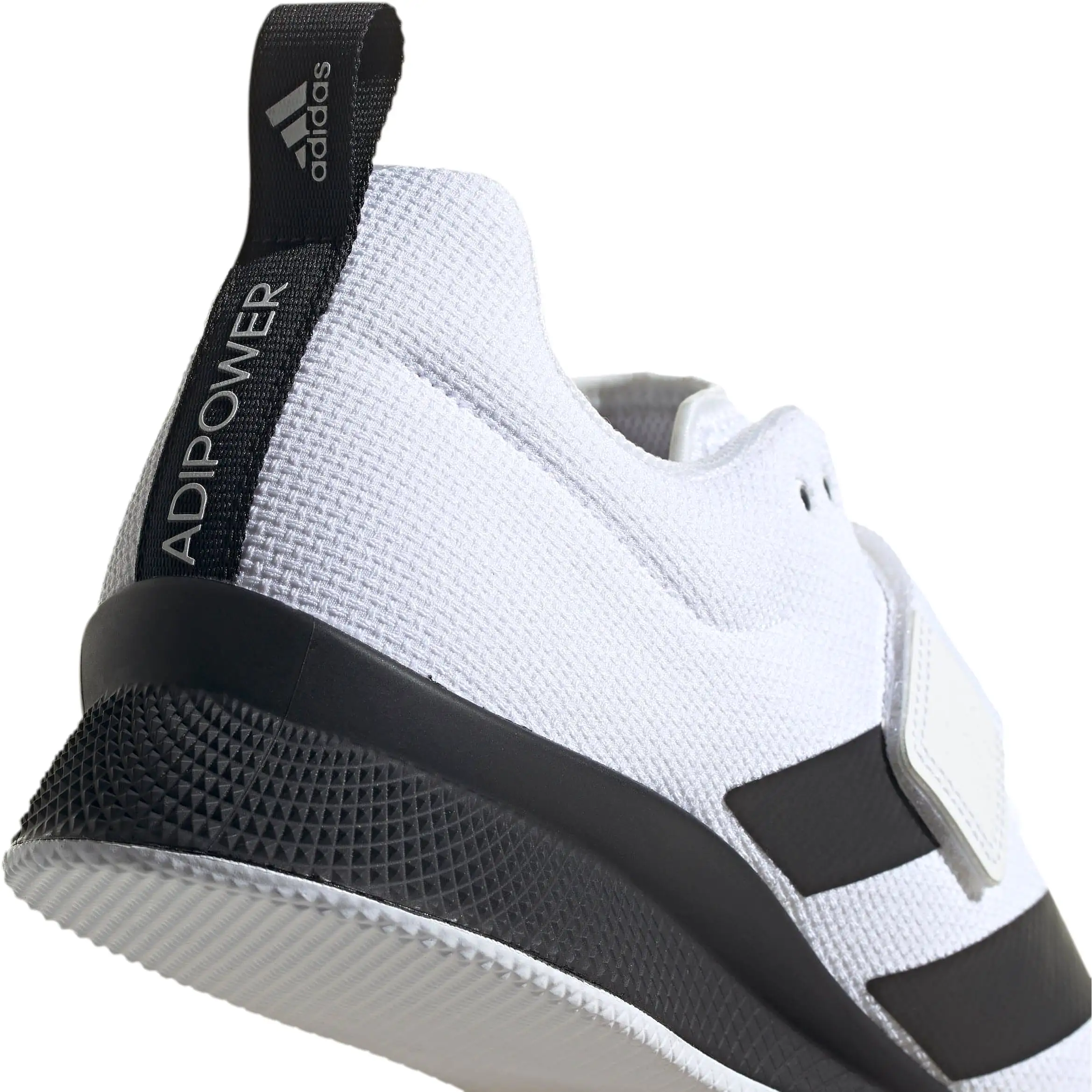 adidas Adipower 2 Weightlifting Shoes - White