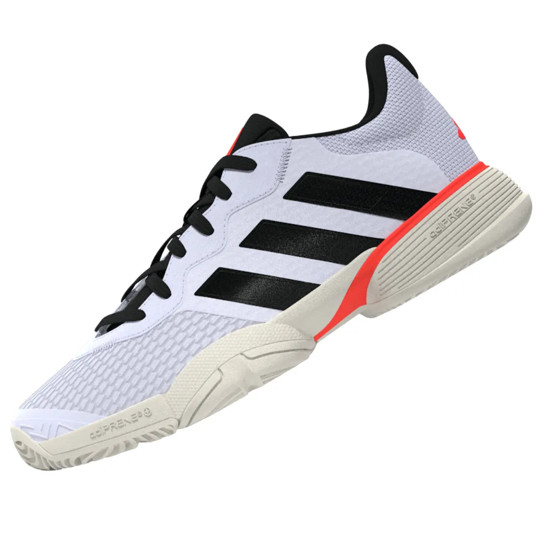 Adidas Barricade Kids Tennis Shoes - Black/White