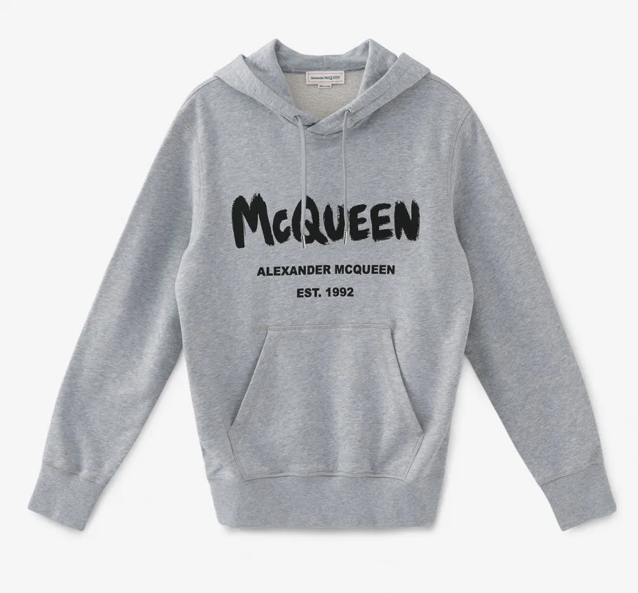 alexander mcqueen  |Street Style Logo Hoodies