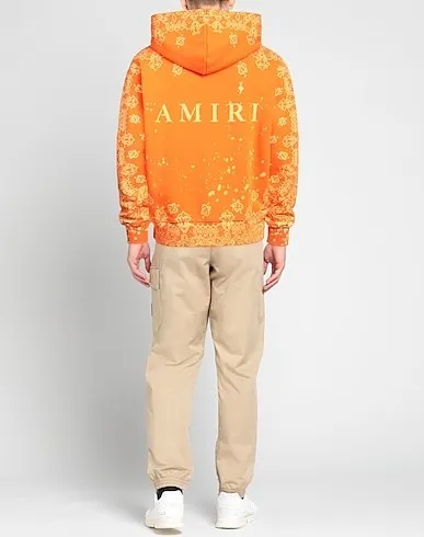 AMIRI  |Paisley Street Style Long Sleeves Cotton Logo Hoodies