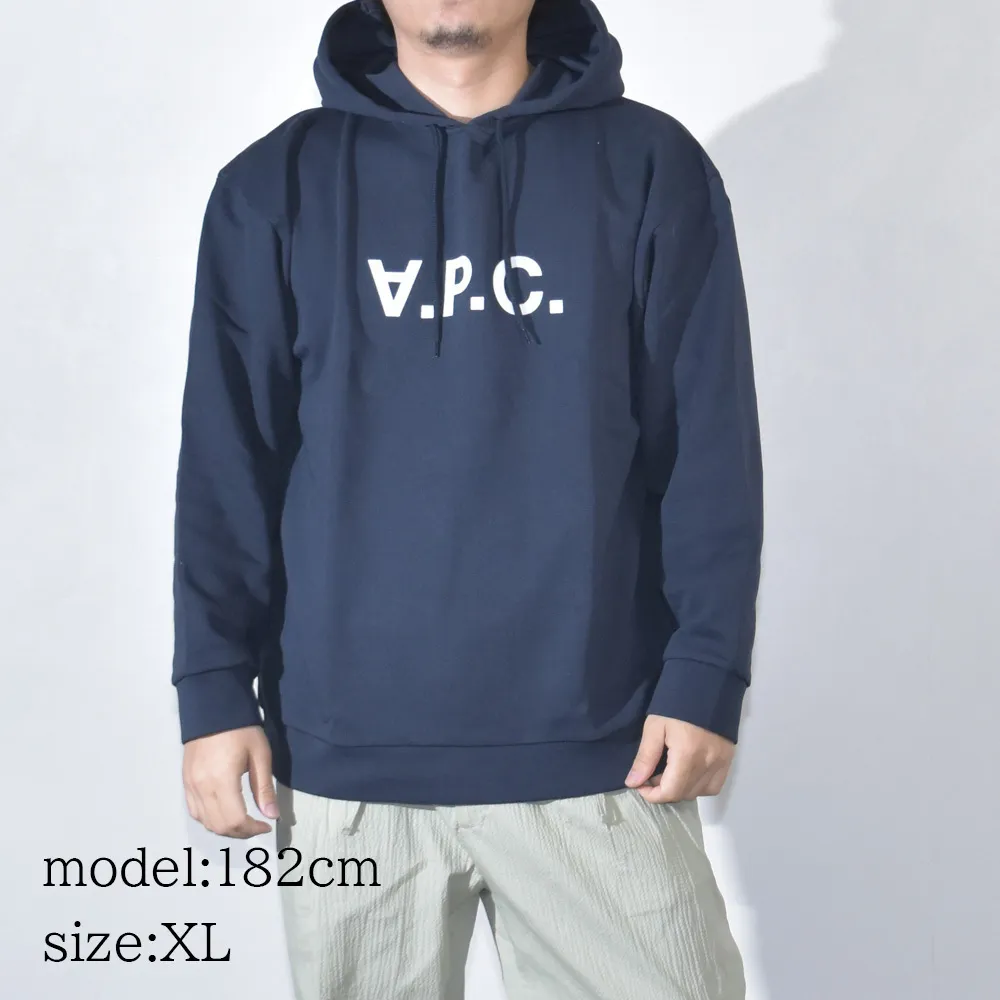 A.P.C.  |Street Style Long Sleeves Cotton Logo Designers Hoodies