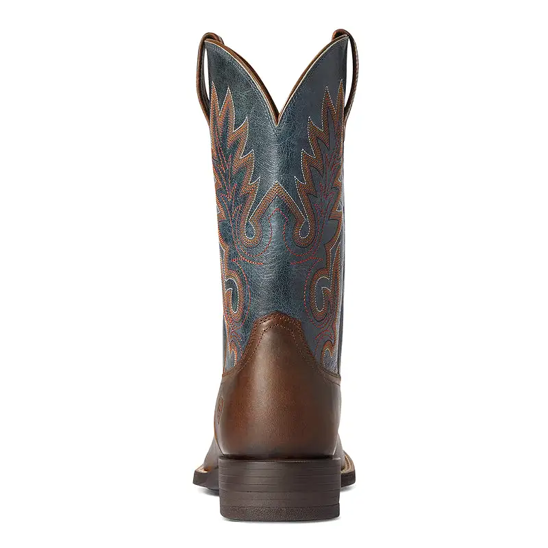 'Ariat' Men's 11 Layton Western Square Toe - Weathered Chestnut