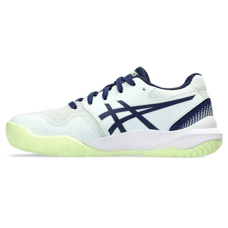 Asics Gel Resolution 9 GS Kids Tennis Shoes - Pale Mint/Blue Expanse