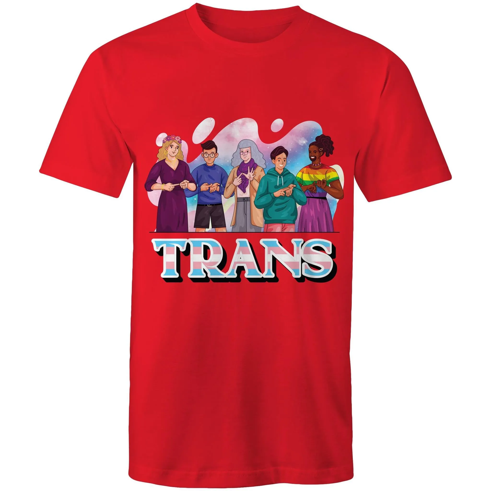 Auslan Trans T-Shirt Unisex (T020)