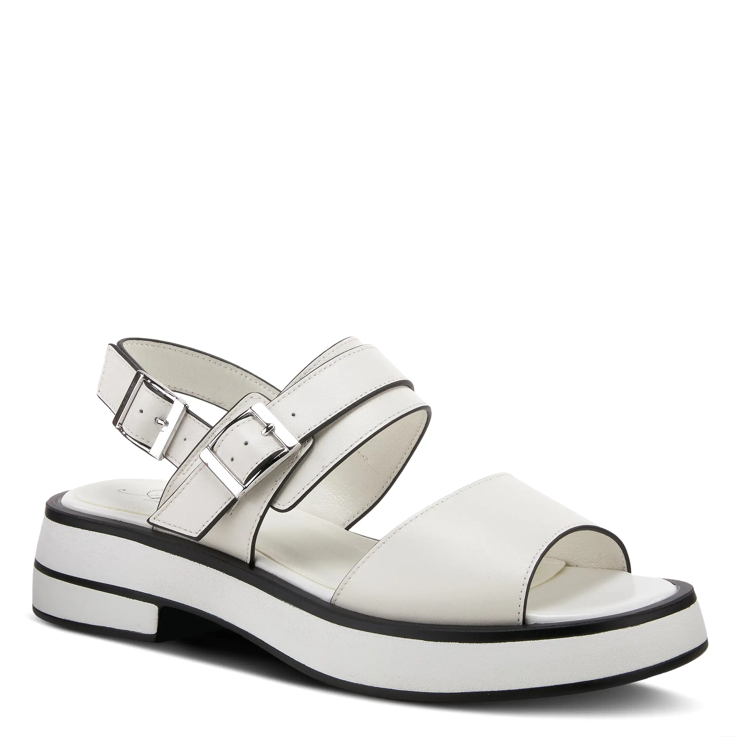 AZURA SHOSHI QUARTER STRAP SANDALS