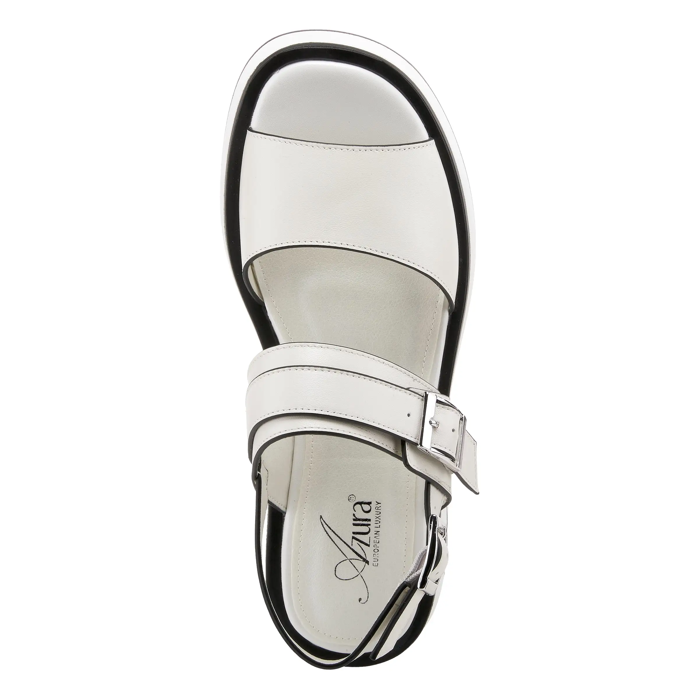 AZURA SHOSHI QUARTER STRAP SANDALS