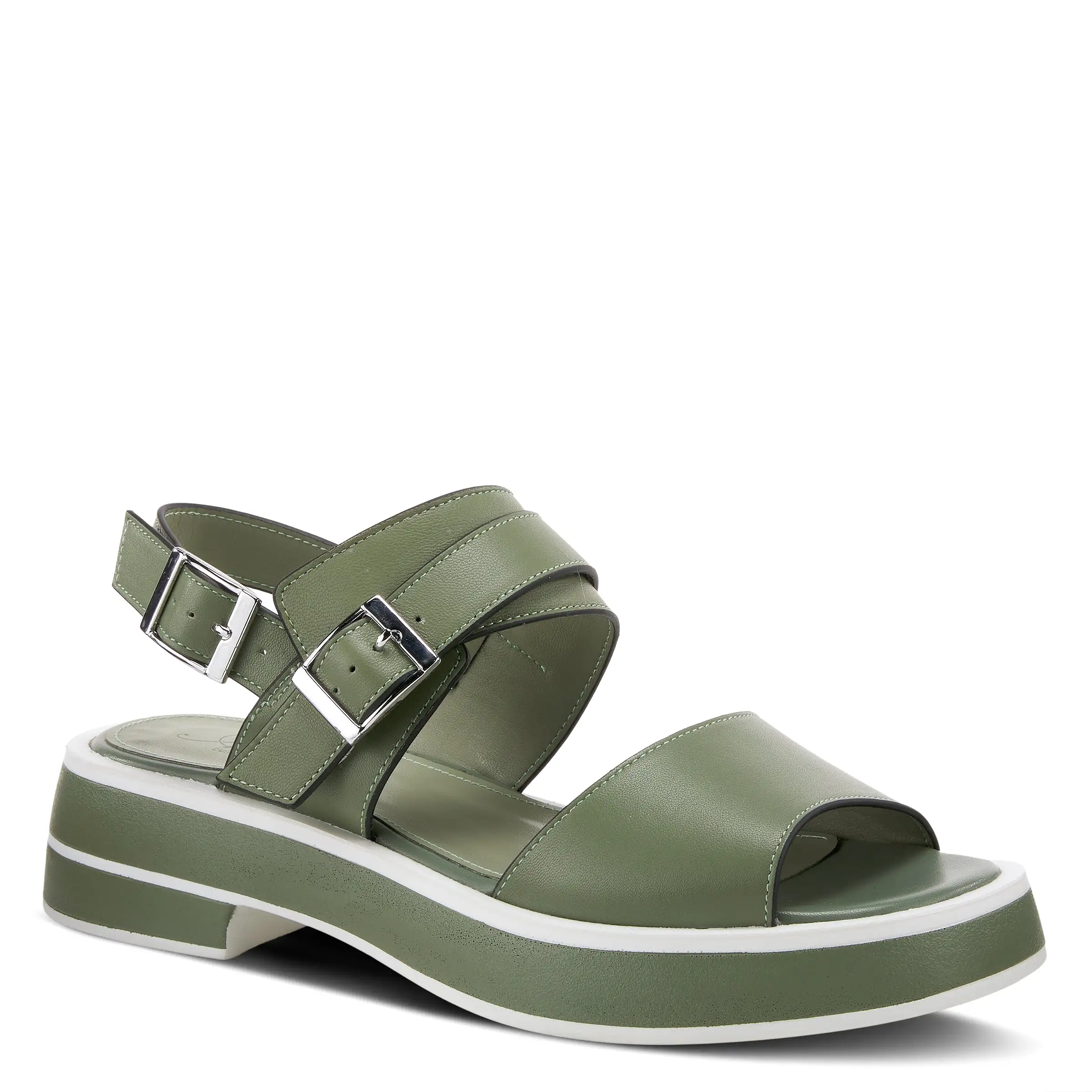 AZURA SHOSHI QUARTER STRAP SANDALS