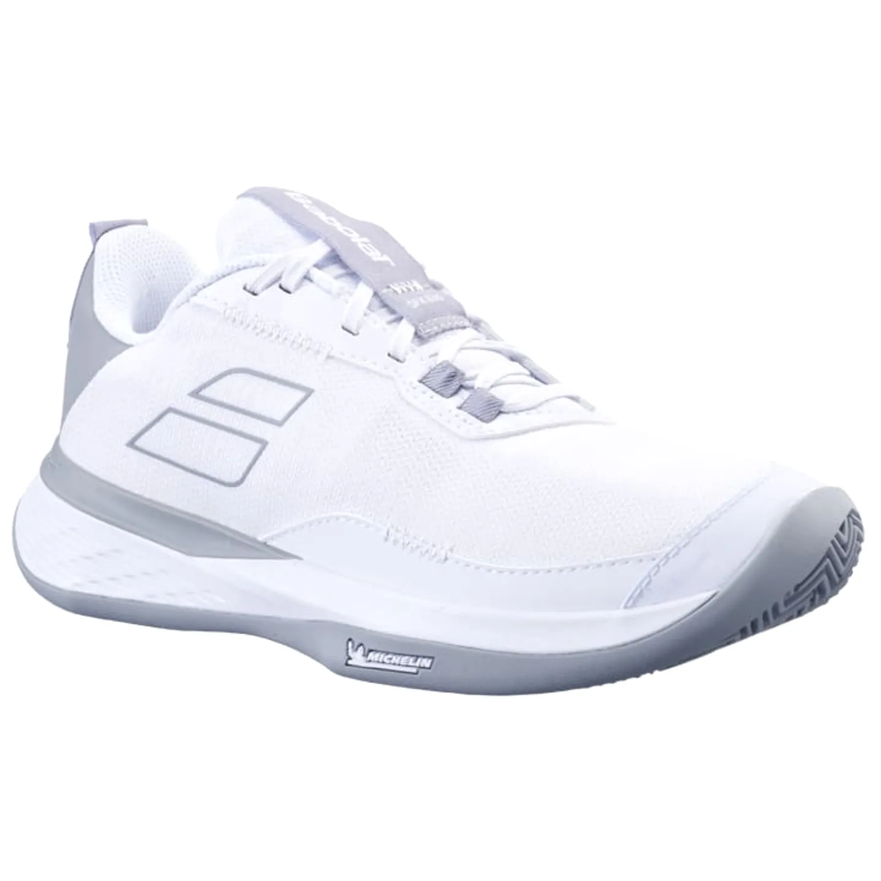 Babolat Sfx Evo Clay Women Tennis Shoes - White/Lunar Grey