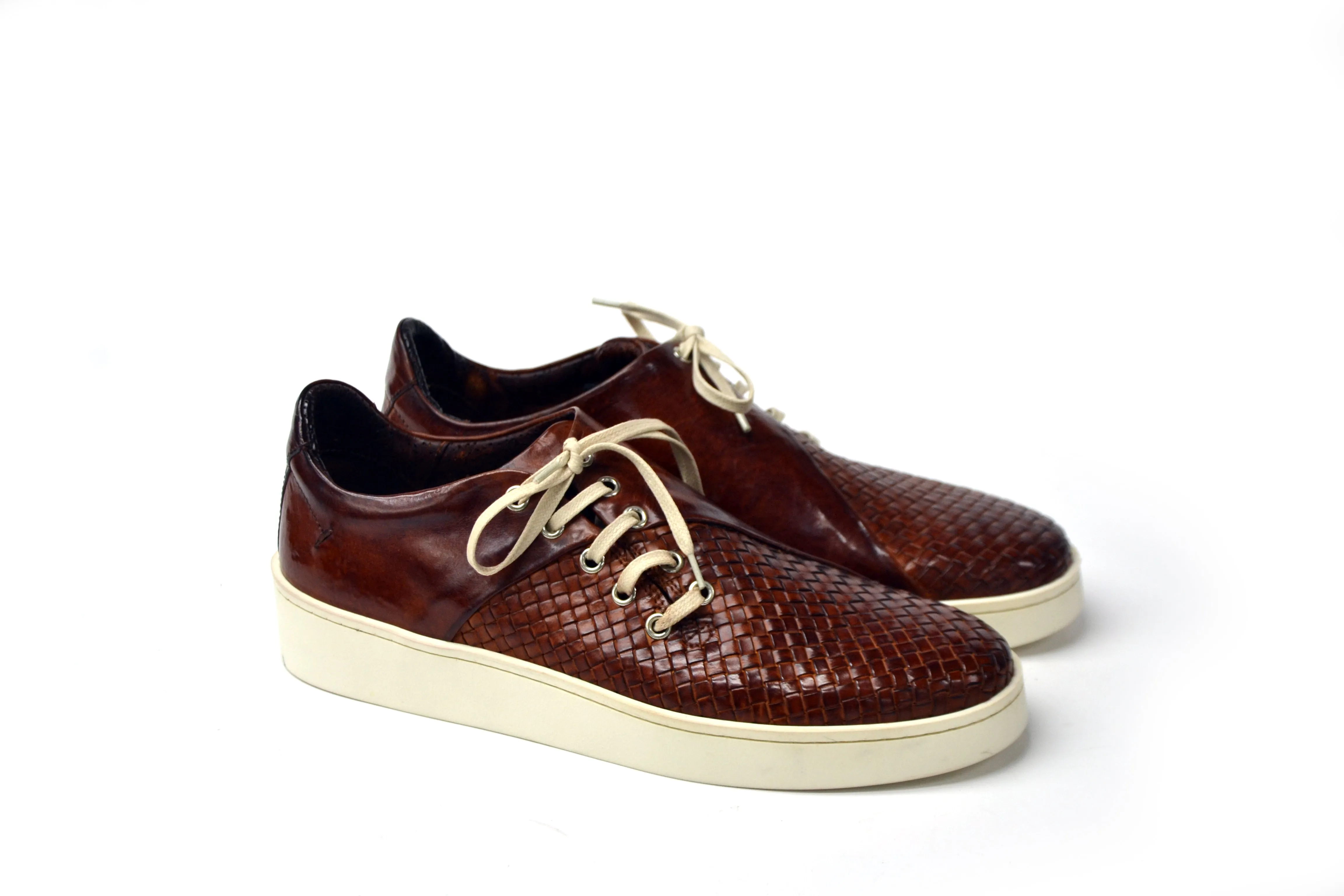 BARCELONA Cognac Sneakers