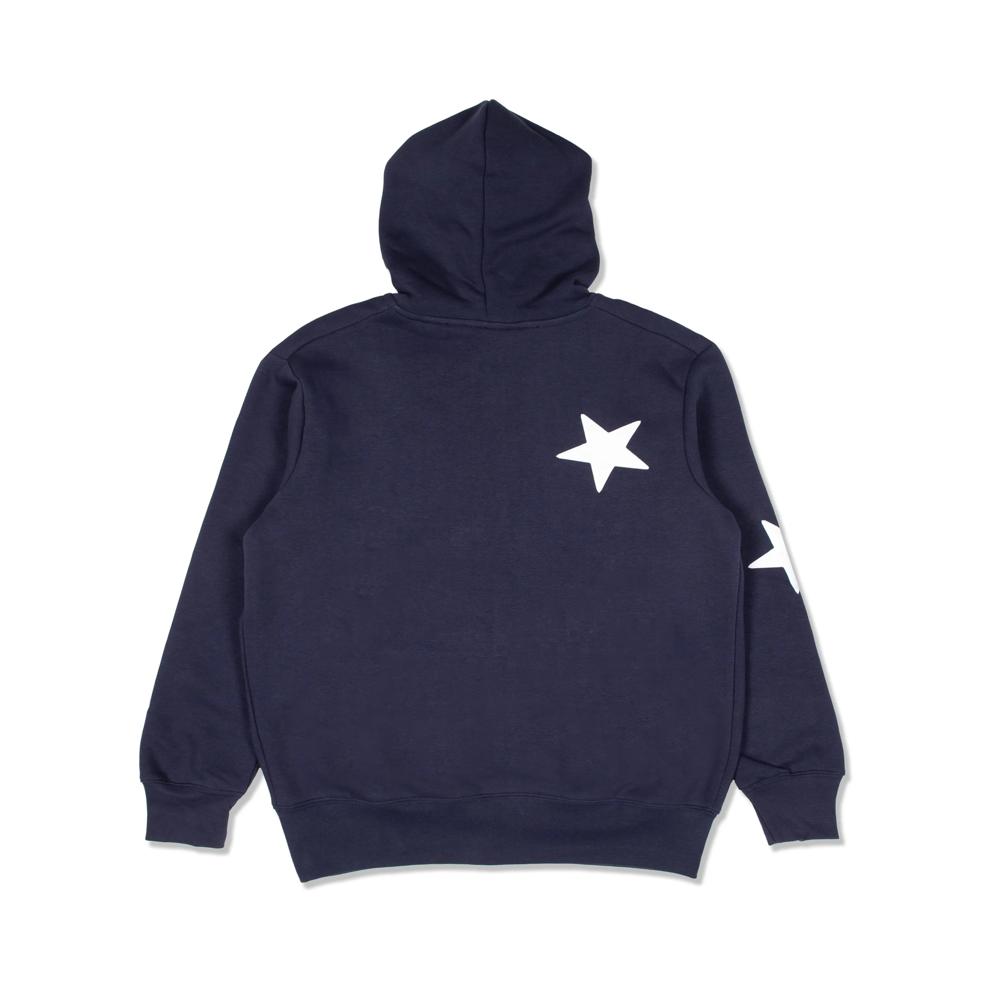 Carrots Men Star Zip Hoodie Navy