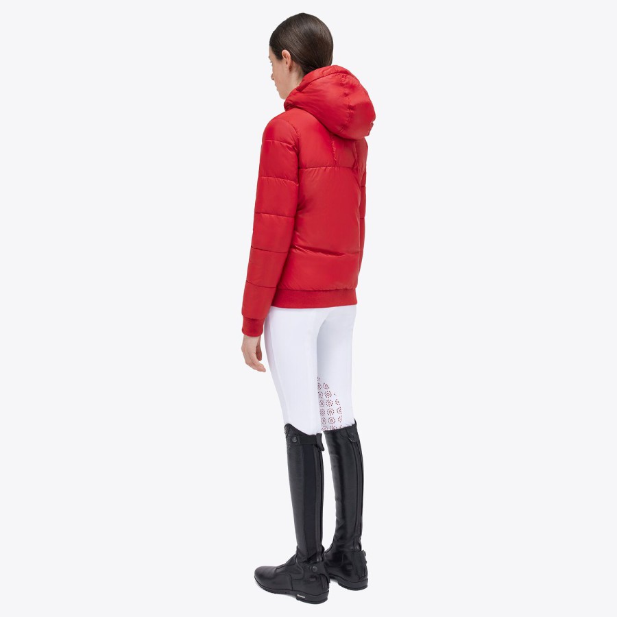 Cavalleria Toscana Unisex zip puffer 3600 Red