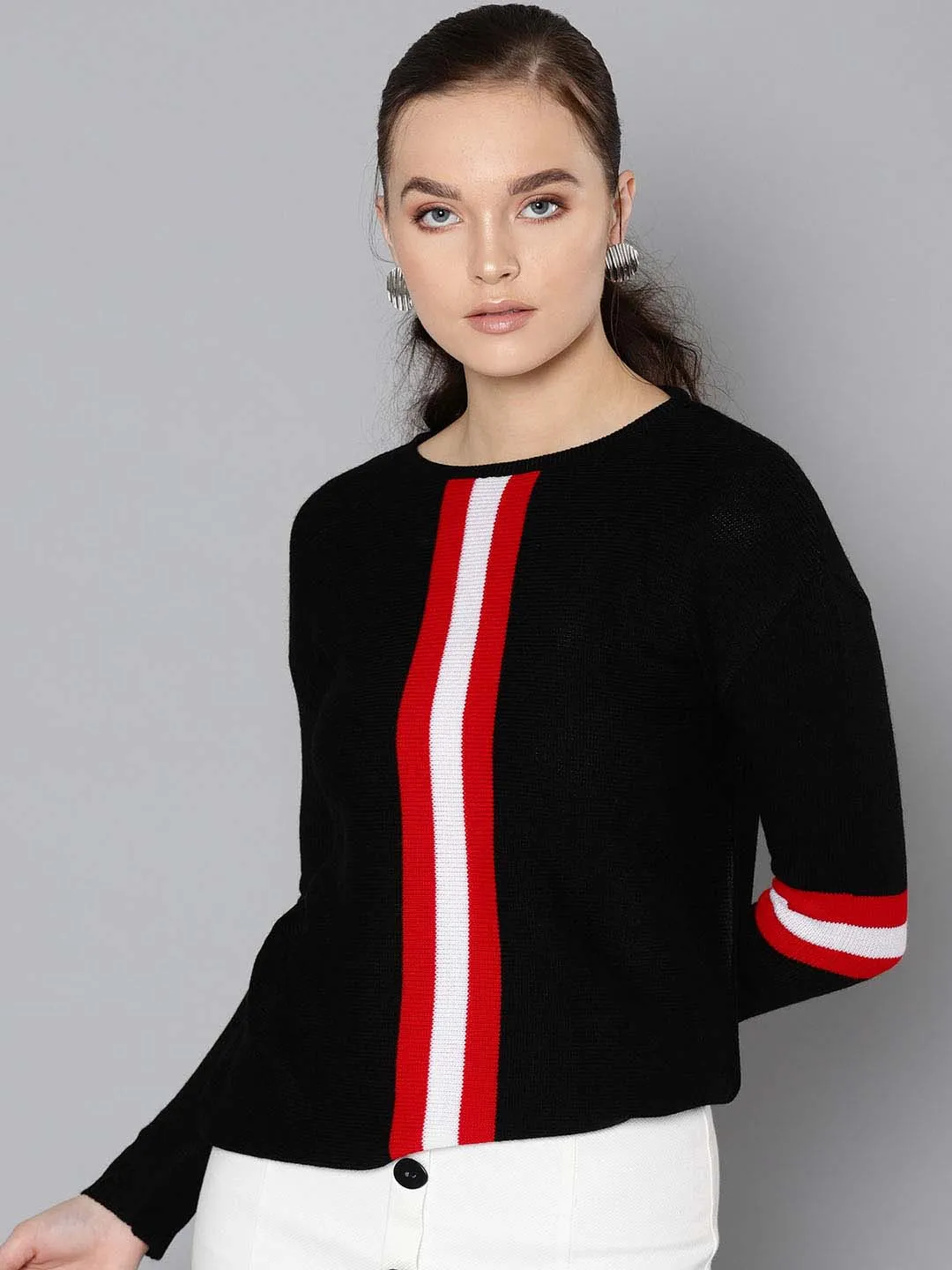 Centre Stripe Sweater