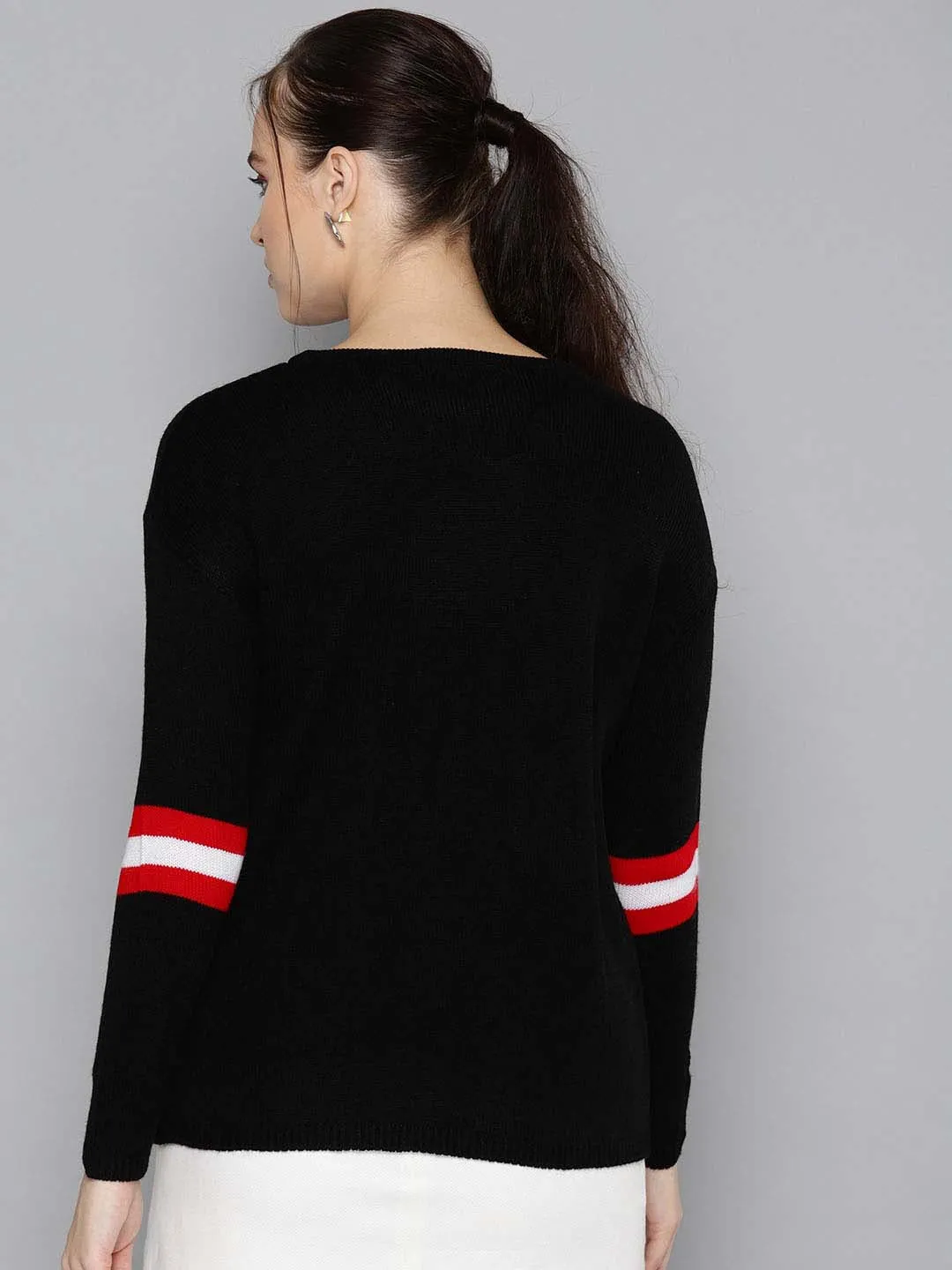 Centre Stripe Sweater