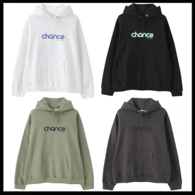 CHANCECHANCE  |Unisex Street Style Logo Hoodies