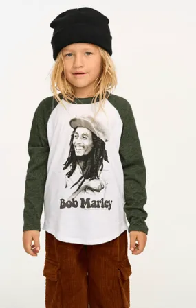 Chaser Bob Marley Portrait Shirt in White