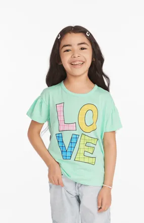 Chaser Picnic Love Shirt in Spring Bud