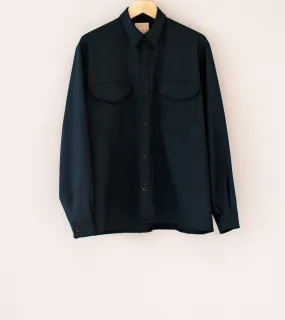 C'H'C'M' 'Work Shirt' (Navy Technical Wool)