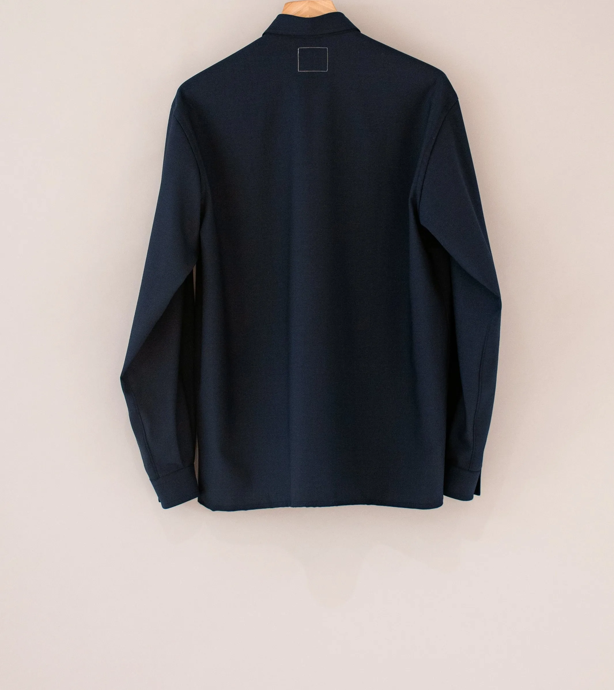 C'H'C'M' 'Work Shirt' (Navy Technical Wool)