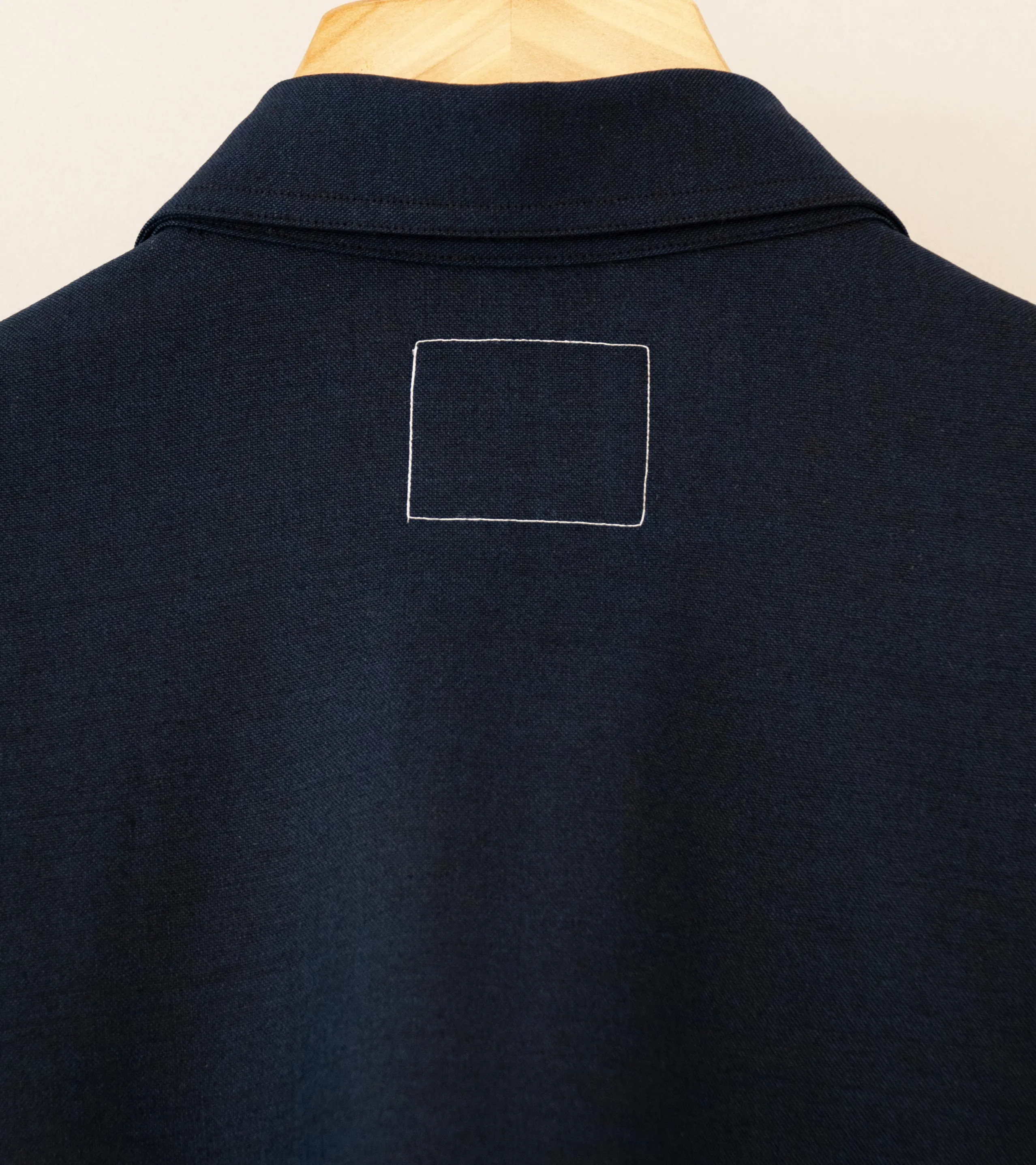 C'H'C'M' 'Work Shirt' (Navy Technical Wool)