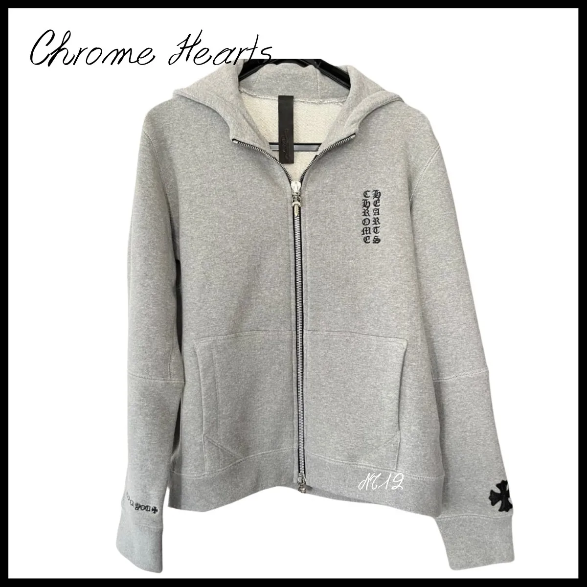 CHROME HEARTS  |Unisex Street Style Hoodies