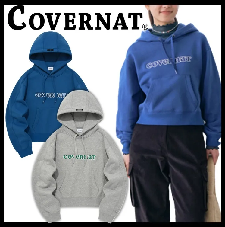 COVERNAT  |Street Style Logo Hoodies & Sweatshirts