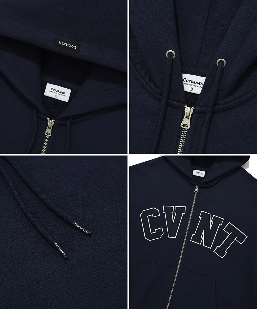 COVERNAT  |Unisex Street Style Logo Hoodies