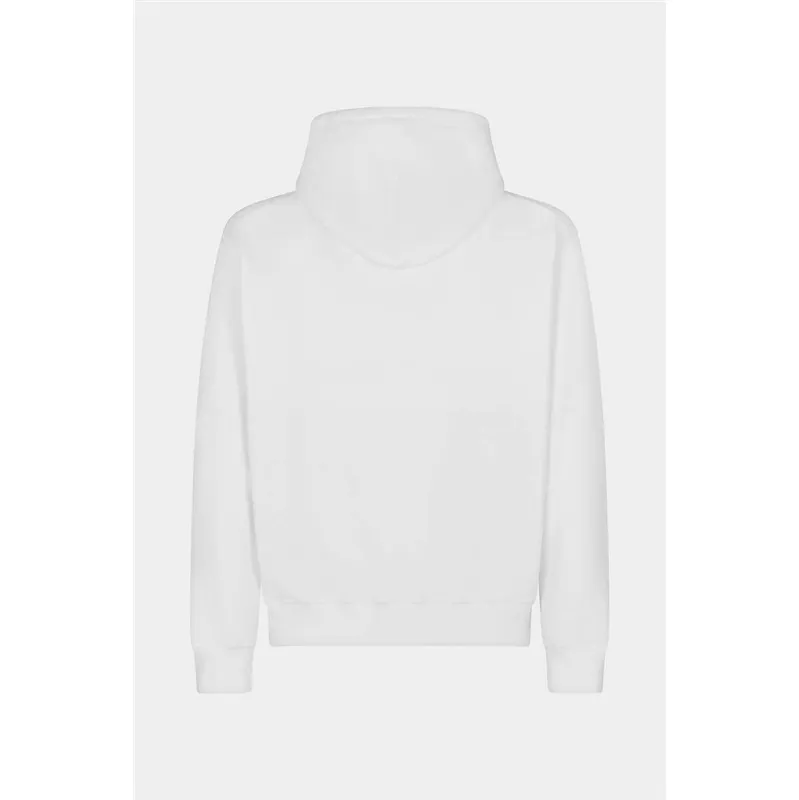 D SQUARED2  |Long Sleeves Plain Cotton Logo Luxury Hoodies