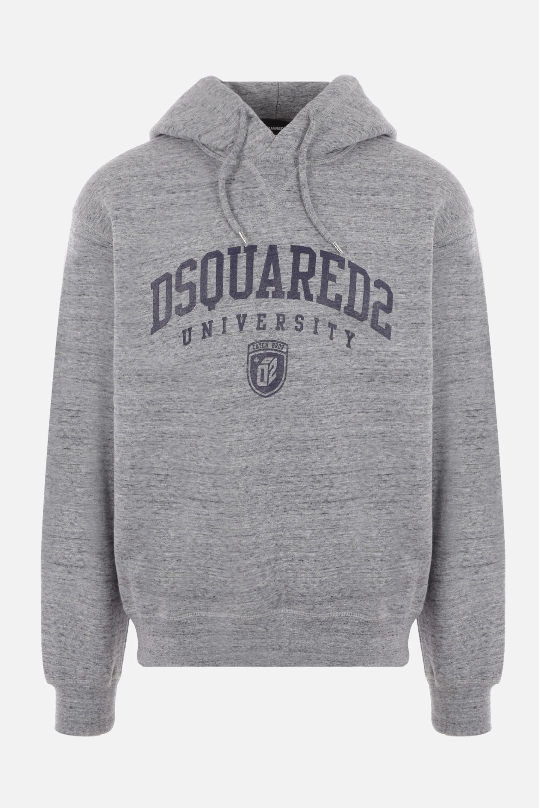 D SQUARED2  |Long Sleeves Plain Logo Luxury Hoodies