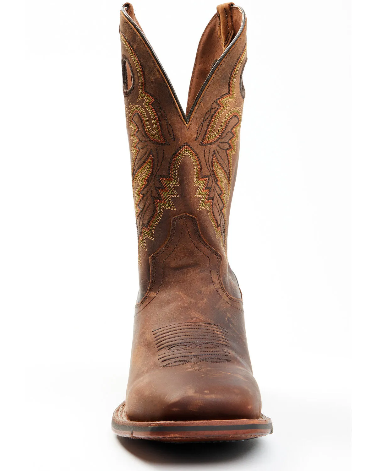 Dan Post Men's Leon Crazy Horse Performance Western Boot - Broad Square Toe