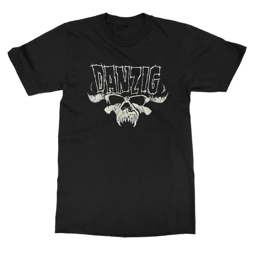 Danzig Skull Logo T Shirt