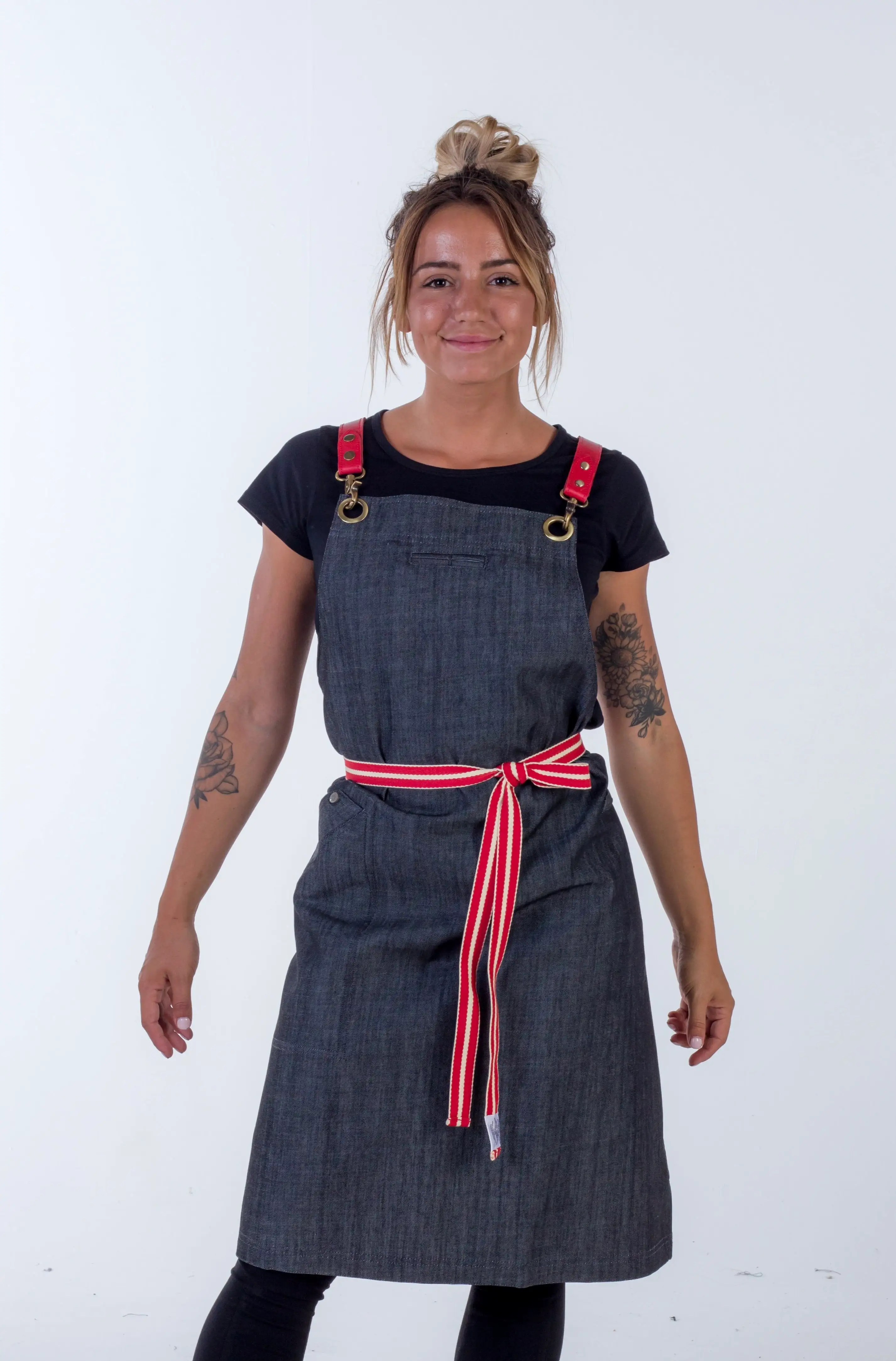 Denim apron Charcoal Grey Cello