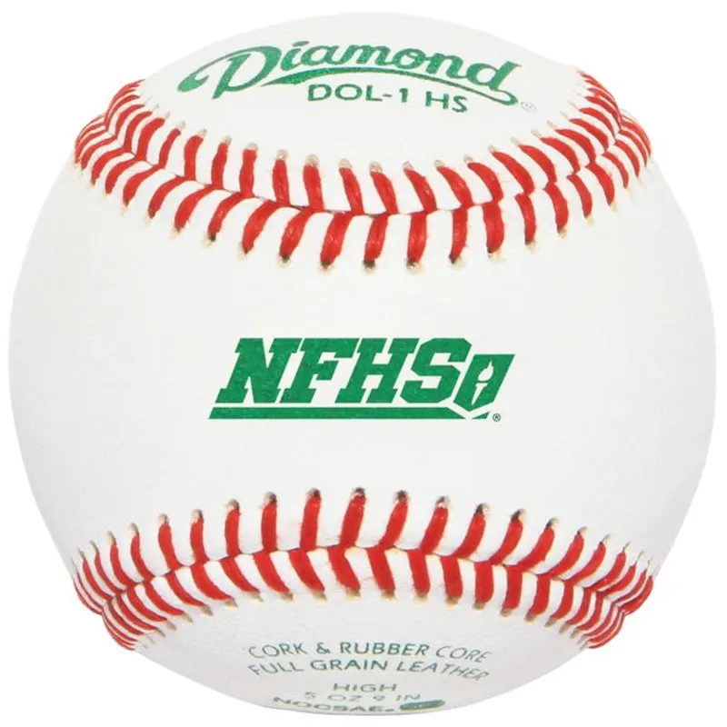 Diamond DOL-1 NFHS NOCSAE Baseballs: DOL-1 HS