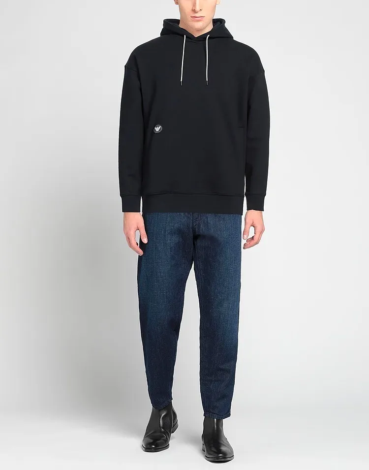 EMPORIO ARMANI  |Long Sleeves Long Sleeve T-shirt Logo Hoodies