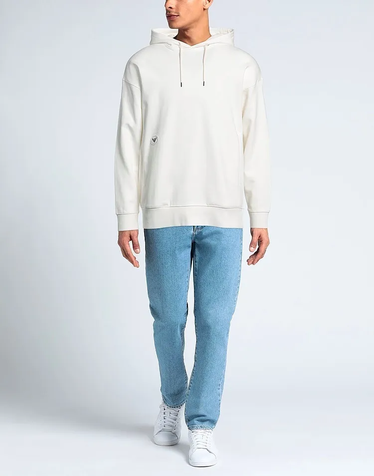 EMPORIO ARMANI  |Long Sleeves Long Sleeve T-shirt Logo Hoodies