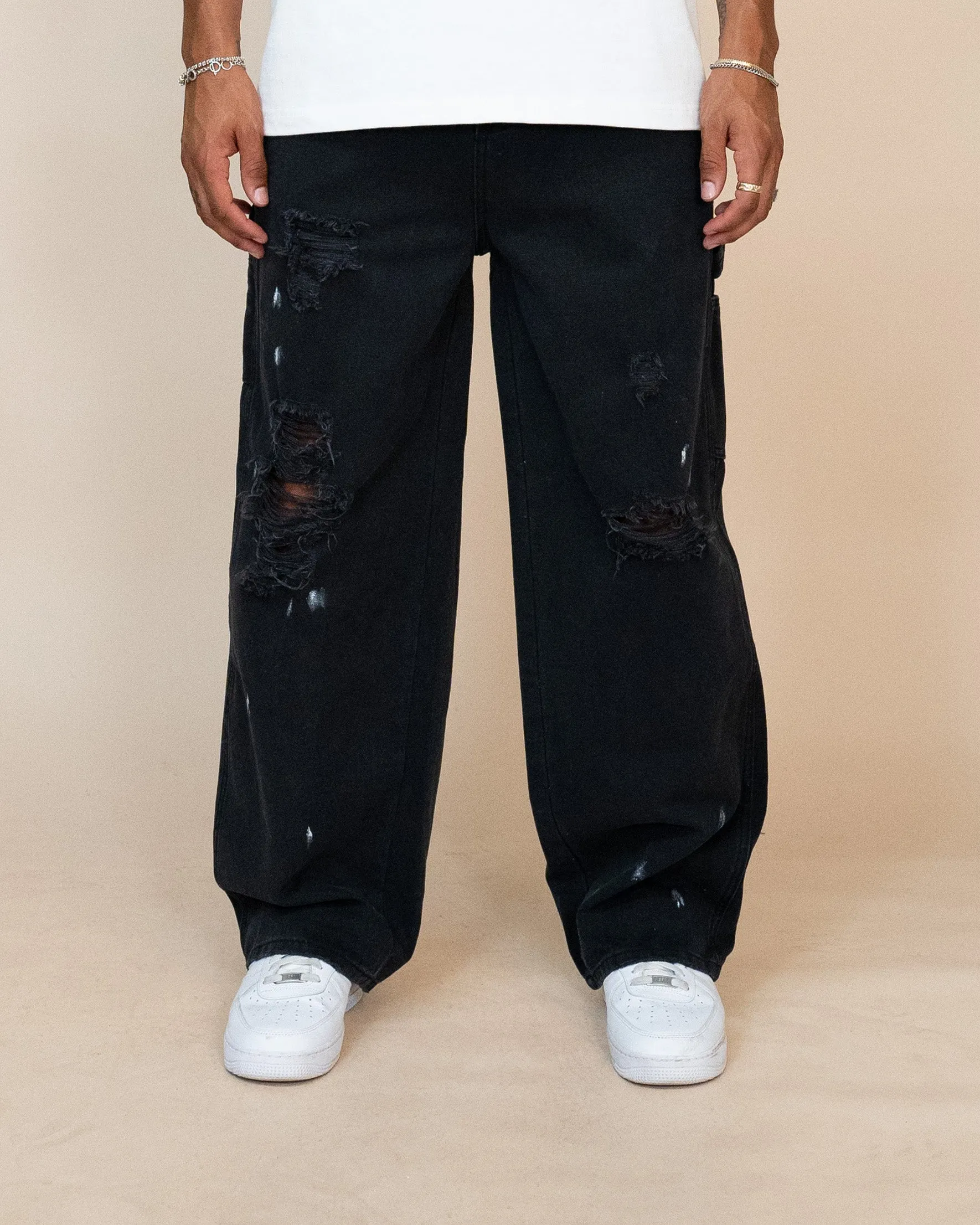 EPTM VINTAGE CARPENTER PANTS - BLACK