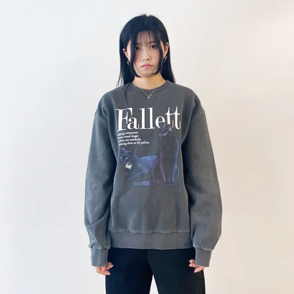 Fallett  |Unisex Long Sleeves Cotton Medium Logo Hoodies & Sweatshirts