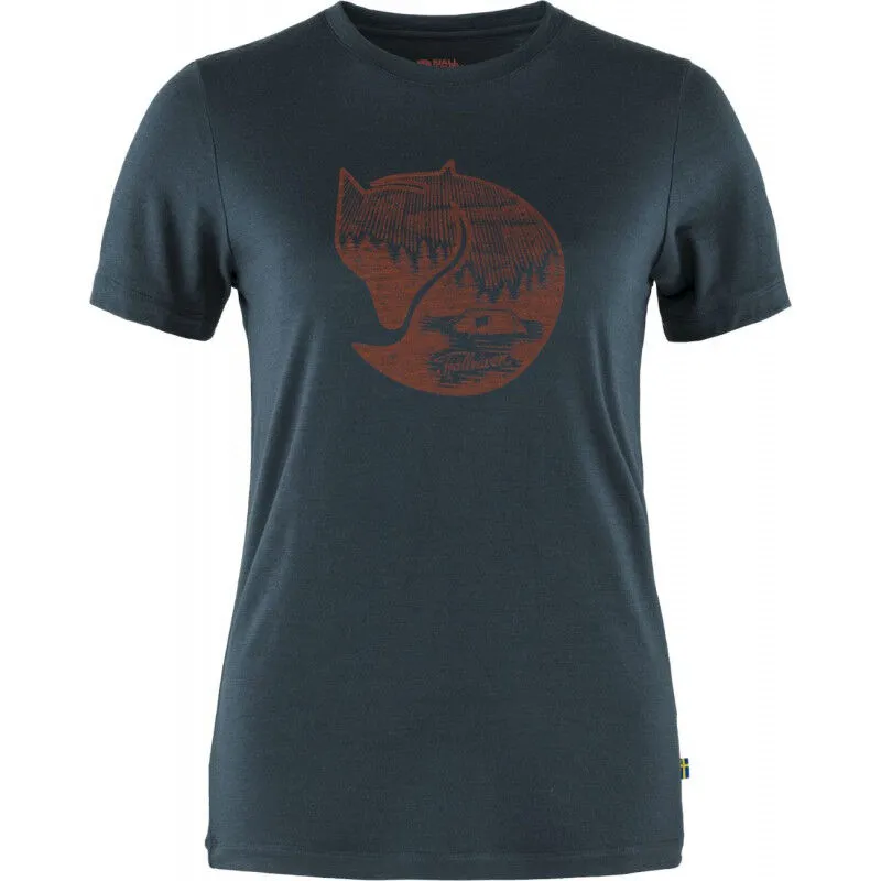 Fjällräven  Abisko Wool Fox SS - T-shirt - Donna