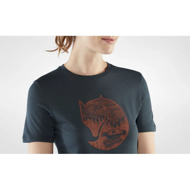 Fjällräven  Abisko Wool Fox SS - T-shirt - Donna