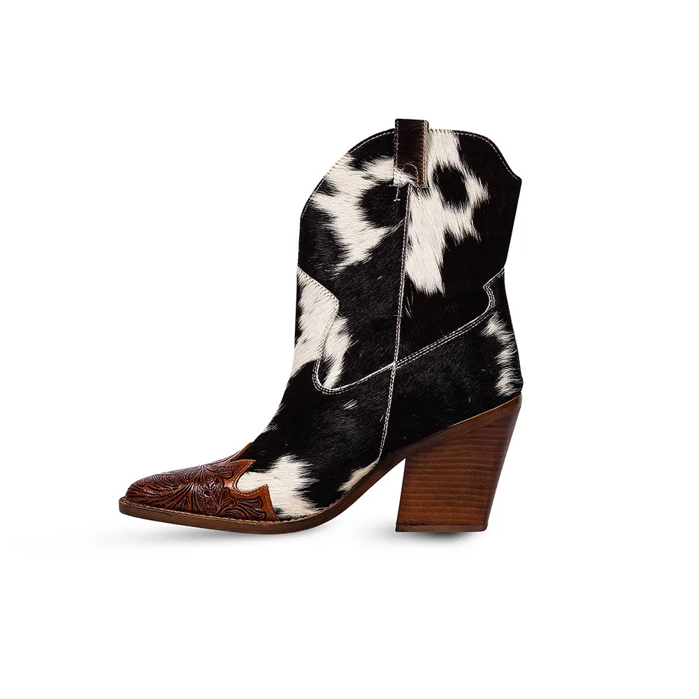 Flossie Hair-On Hide Boots