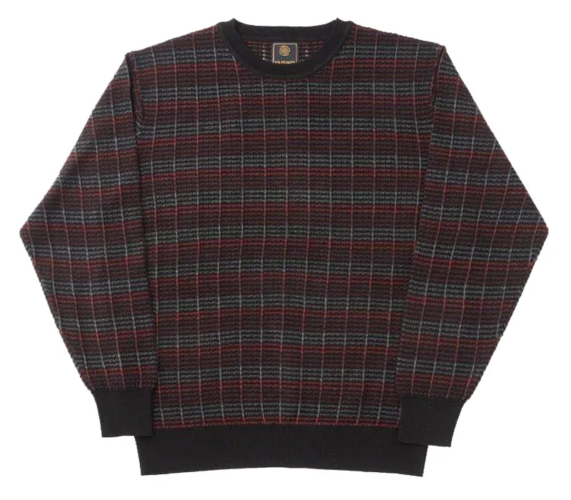 F/X Fusion Textured Crew Port Sweater 