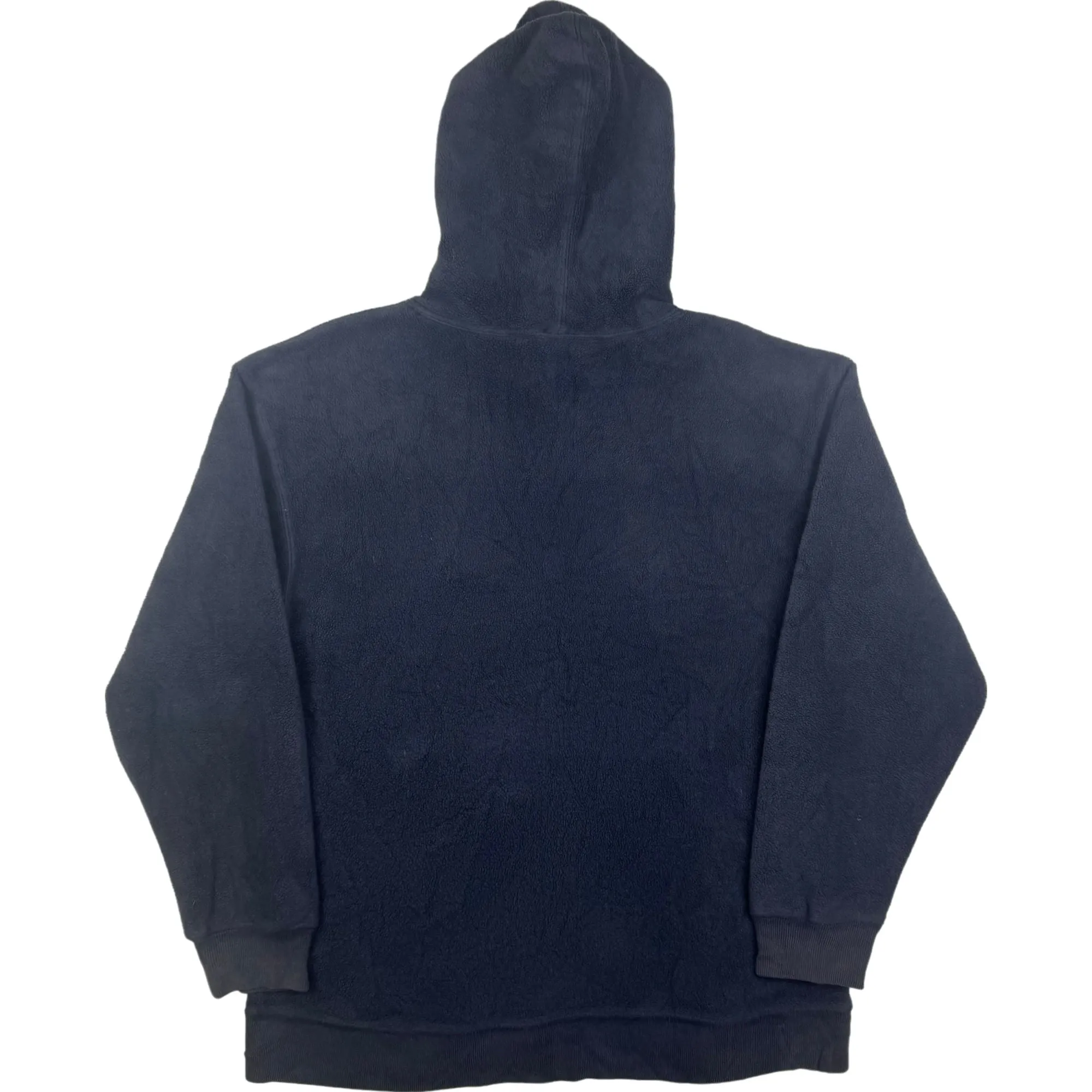 GAP Embroidered Logo Fleece Hoodie Navy