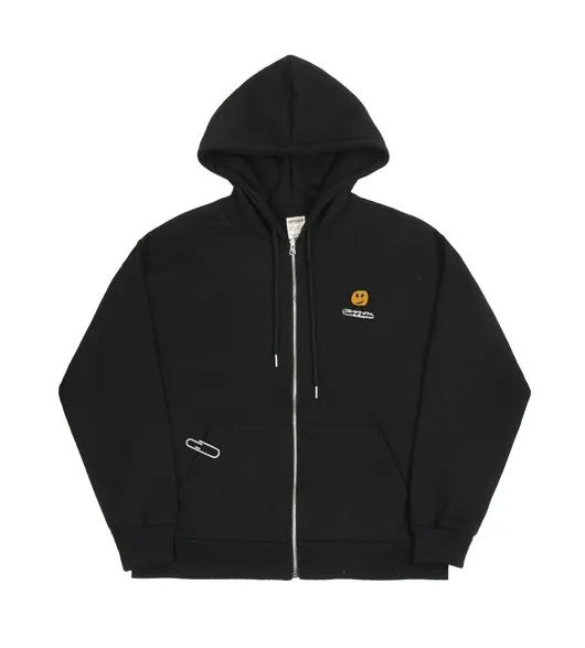 GRAVER  |[GRAVER]★DOT BOARD EMBROIDERY HOODIE ZIP-UP