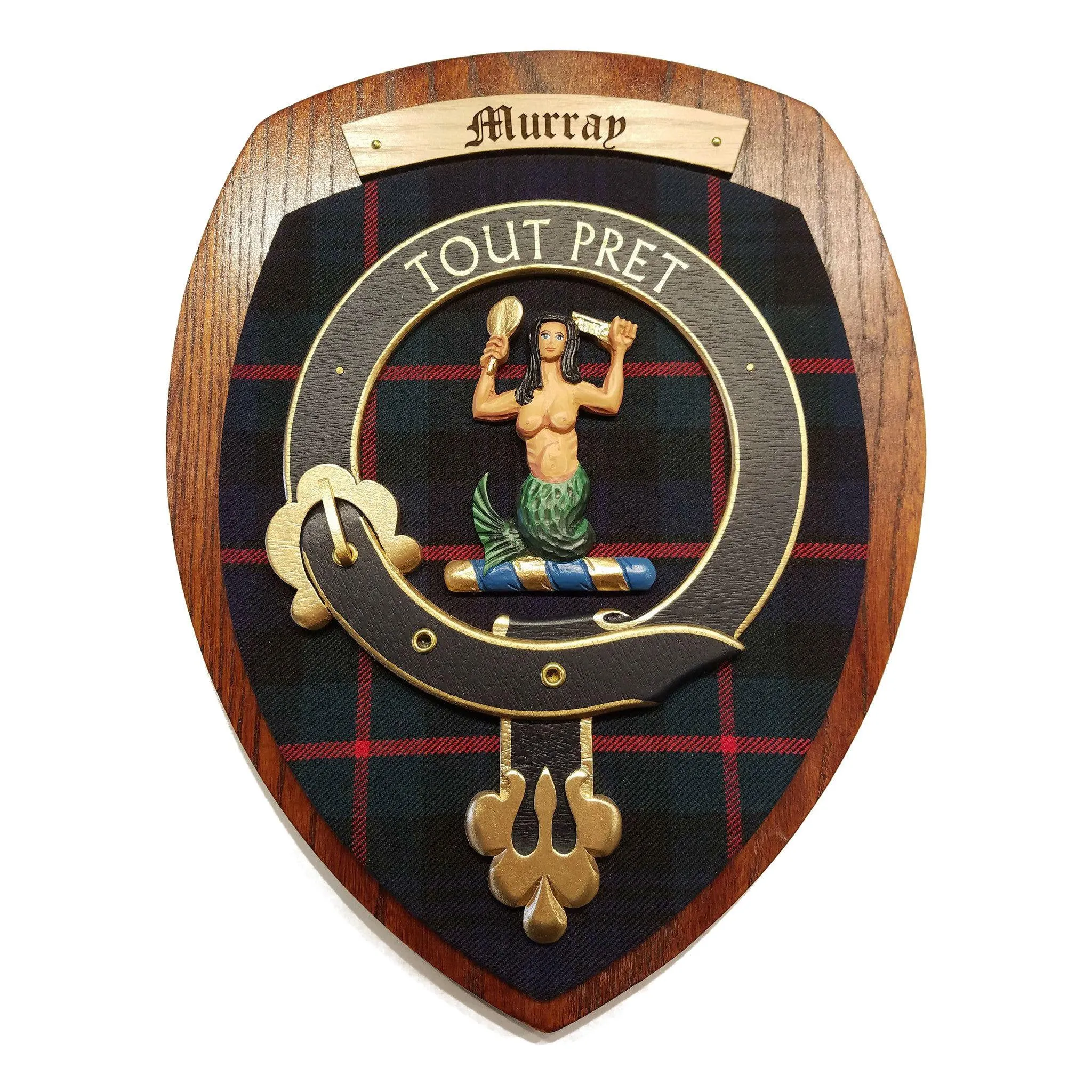 Handmade Clan Crest Wall Plaque | Large