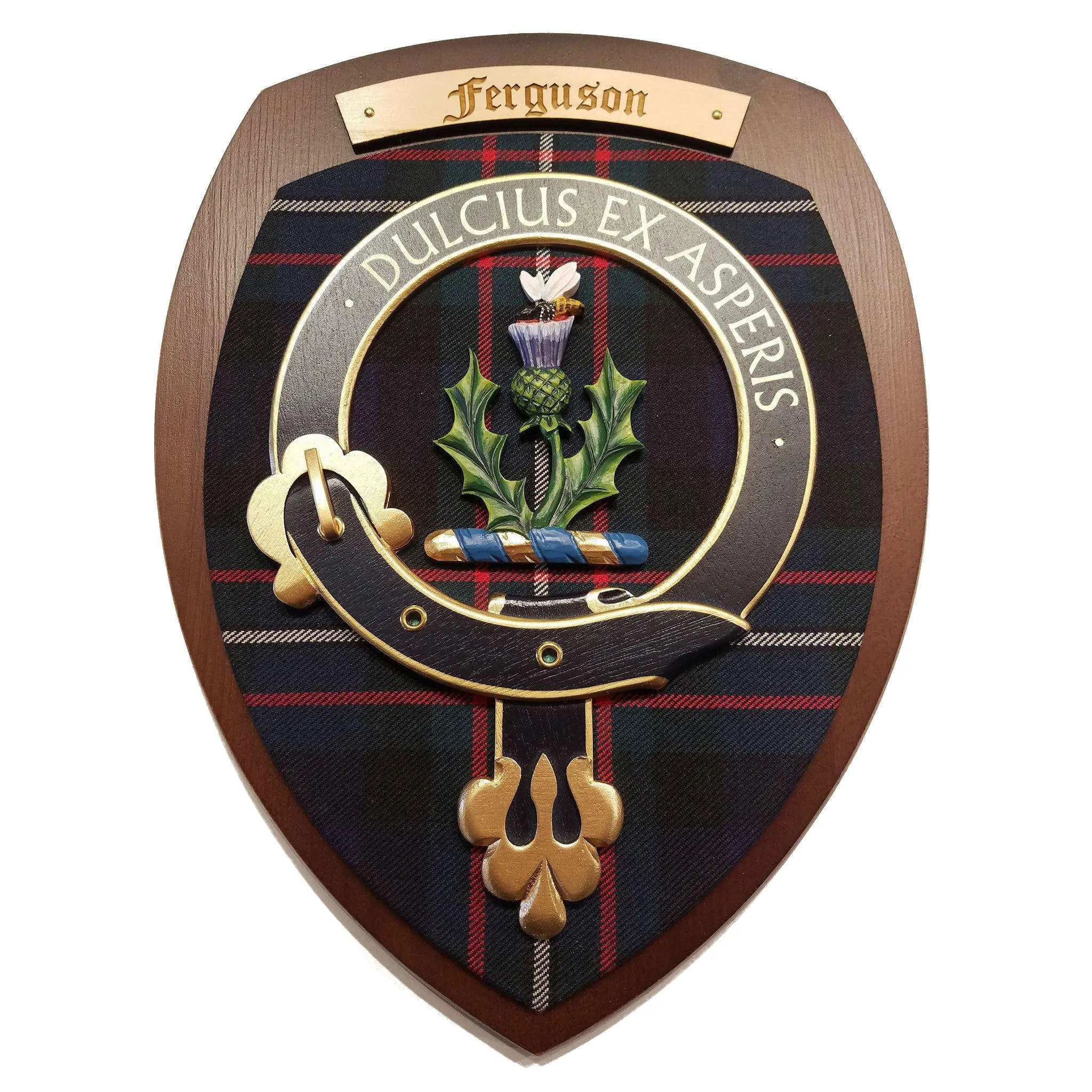 Handmade Clan Crest Wall Plaque | Large