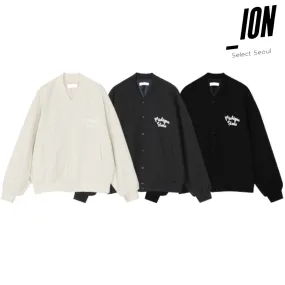 IONSEOUL  |Unisex Street Style Long Sleeves Cotton Logo Hoodies