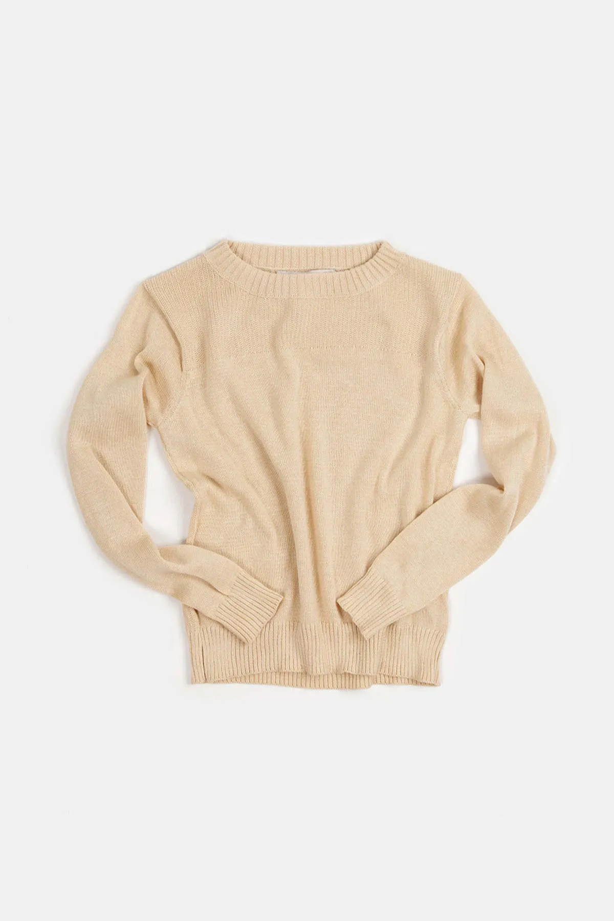 Isla Pima Cotton Sweater - Natural